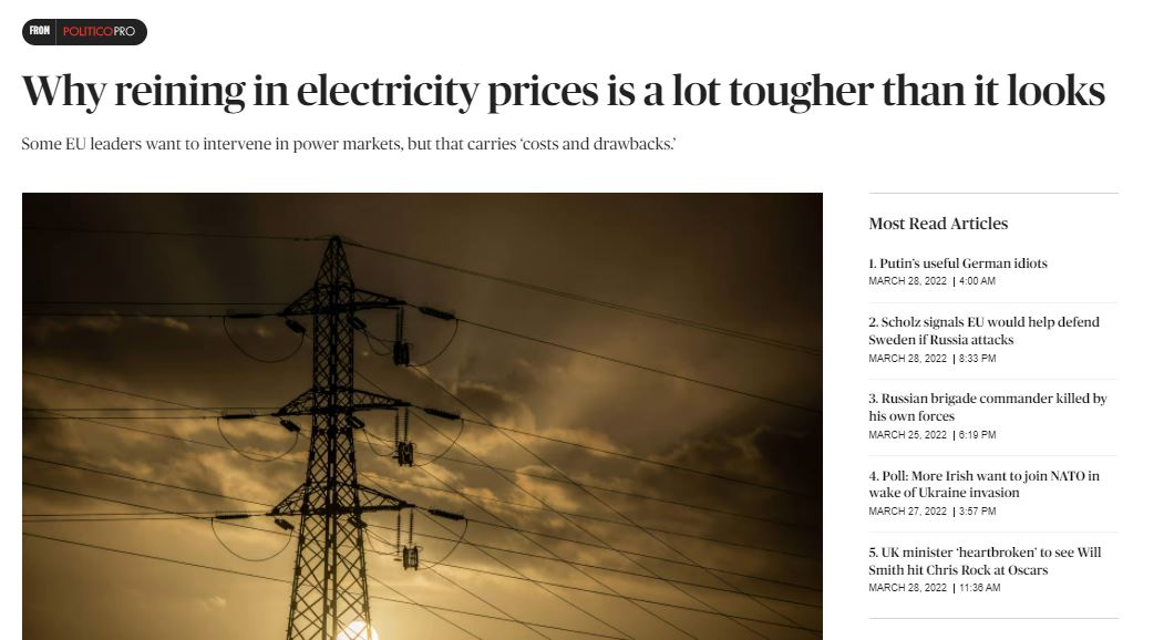 Why reining in electricity prices is a lot tougher than it looks - Center  for Economic Policy - EsadeEcPol