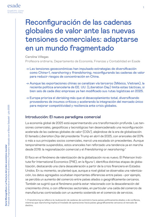 Reconfiguring Global Value Chains amid New Trade Tensions: Adapting in ...