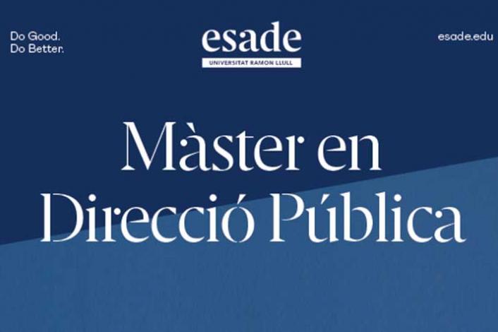 Imagen de portada del Máster en Dirección Pública