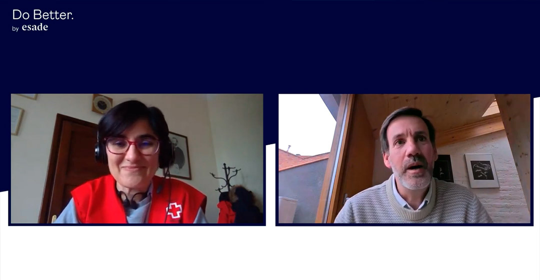 Ignasi Martí y Sara Escudero