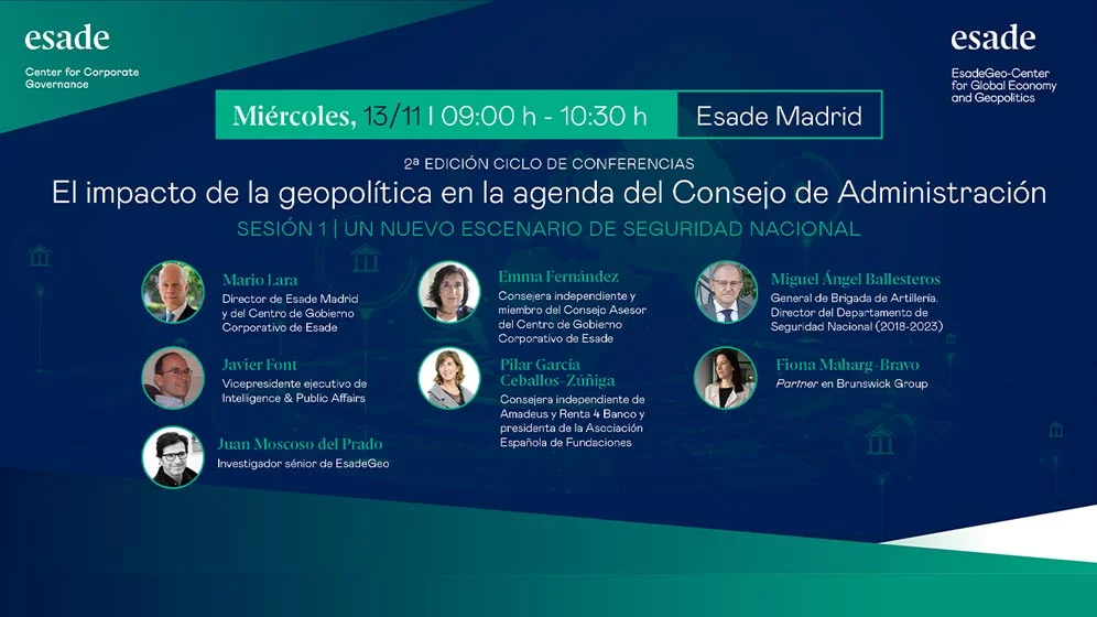 El impacto de la geopolítica en la agenda del Consejo de Administración