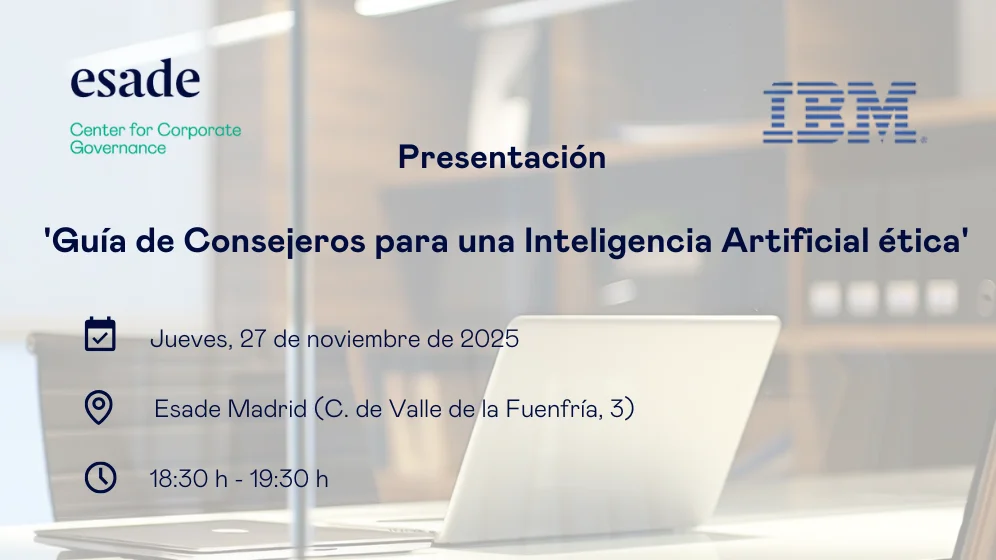 Guía ética de Inteligencia Artificial para consejeros