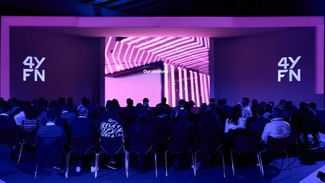 Foto audiència 4YFN Barcelona, al Mobile World Congress 2026.