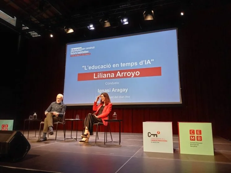 Liliana Arroyo al Museu d'Història de Barcelona