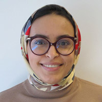 Retrato de Fatima Zahra Talhaoui