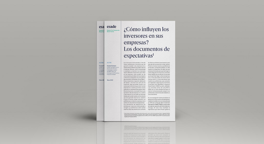 Como influyen los inversores en sus empresas