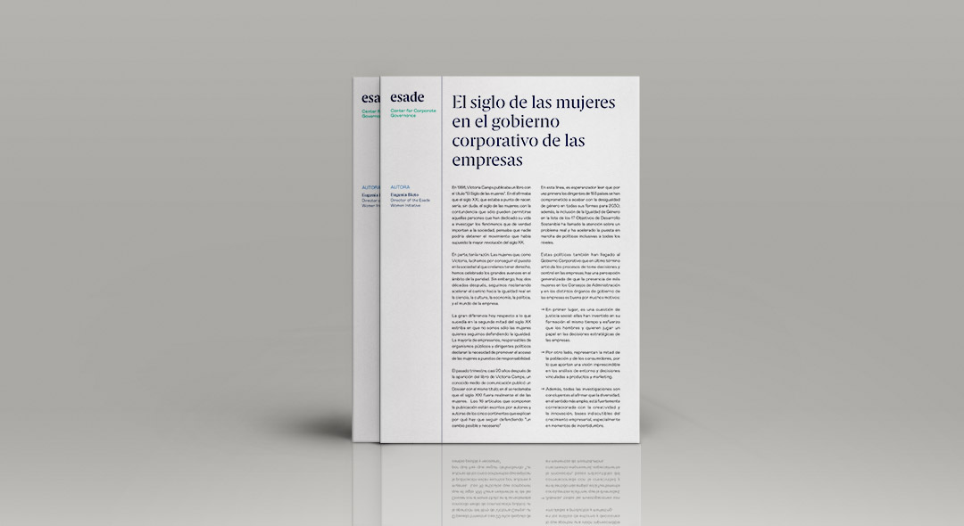 El siglo de las mujeres en el Gobierno Corporativo de las empresas