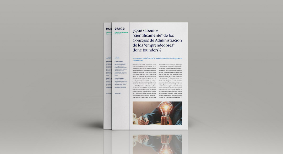 Que sabemos científicamente de los consejos de administración de los emprendedores