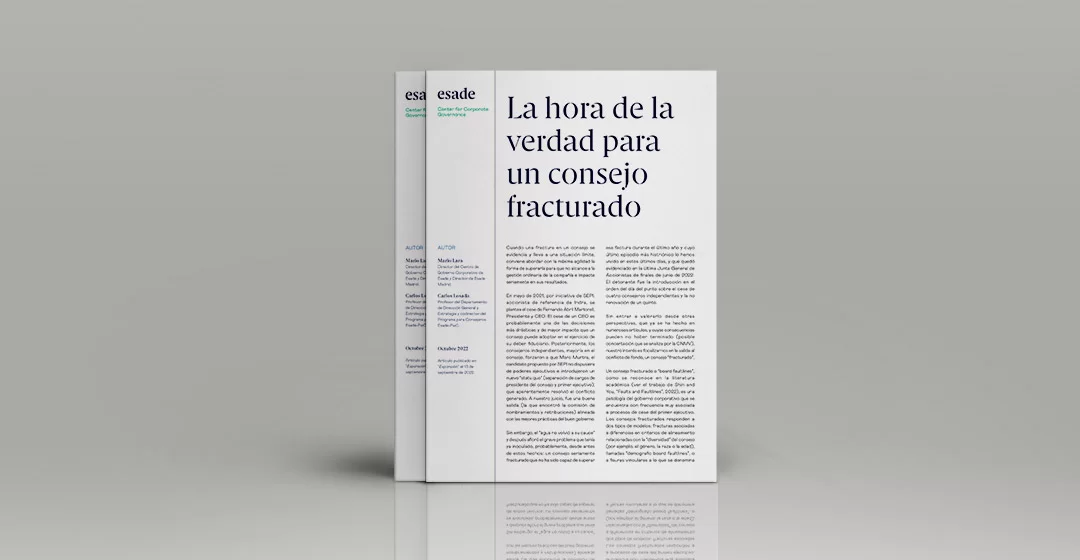 La hora de la verdad para un consejo fracturado