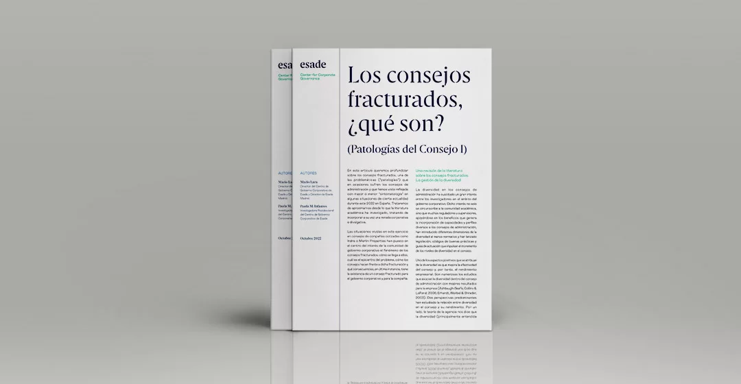 Los consejos fracturados, ¿qué son?