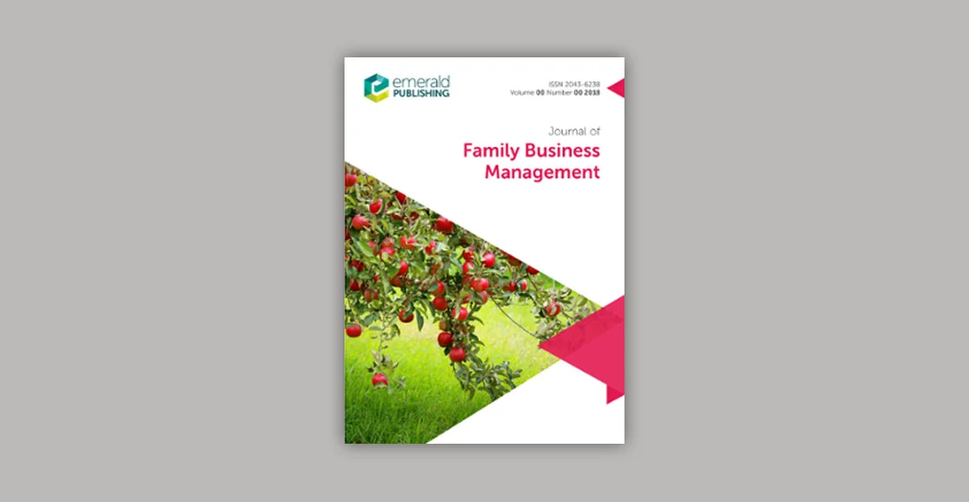  Journal of Family Business Management, 12.
