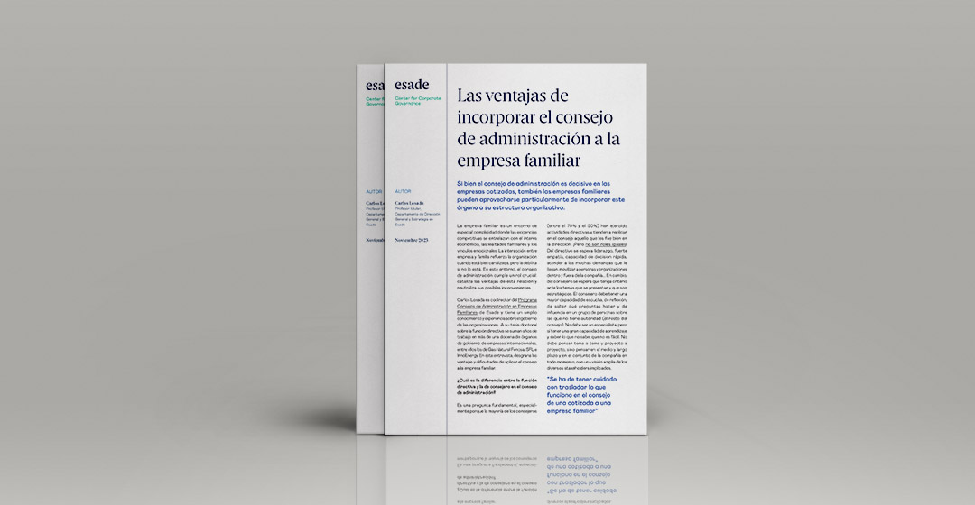 Las ventajas de incorporar el consejo de administración a la empresa familiar