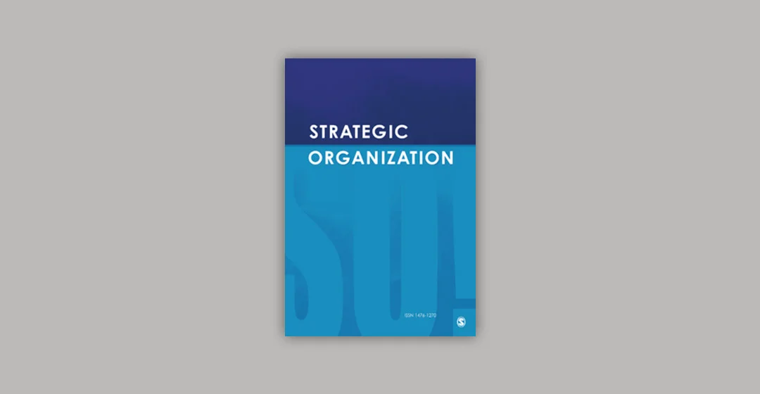 Strategic Organization, 16 (3), pp. 352-369.