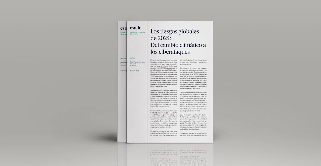Los riesgos globales de 2024: Del cambio climático a los ciberataques