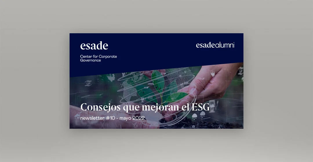 Consejos que mejoran el ESG