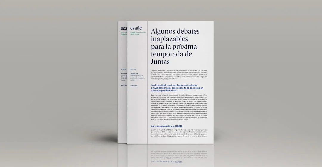 Algunos debates inaplazables para la próxima temporada de Juntas