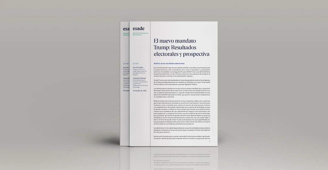 El nuevo mandato Trump: Resultados electorales y prospectiva