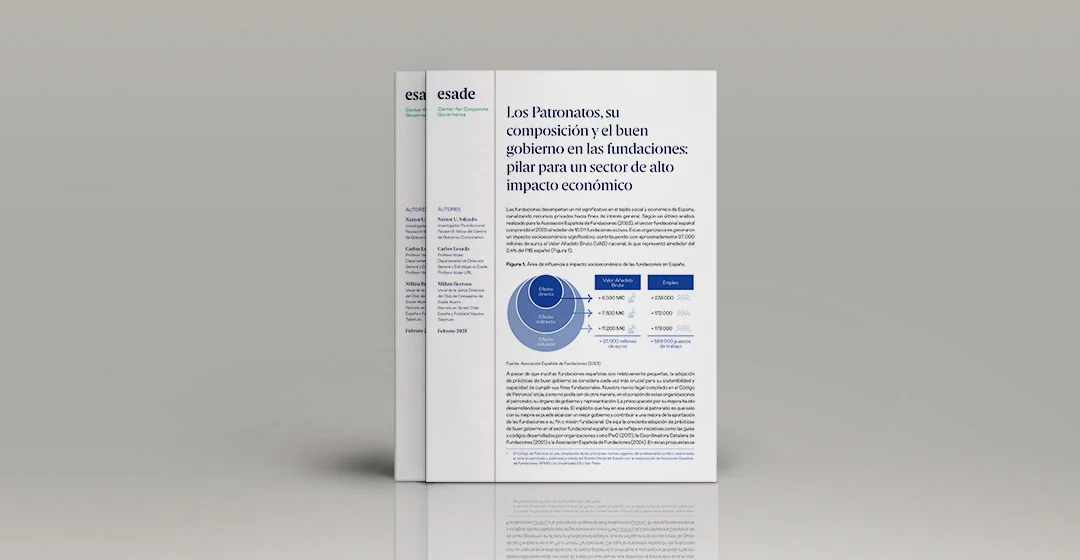 Los Patronatos, su composición y el buen gobierno en las fundaciones