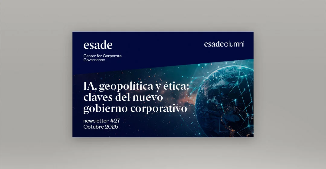 IA, geopolitica y ética: claves del nuevo gobierno corporativo