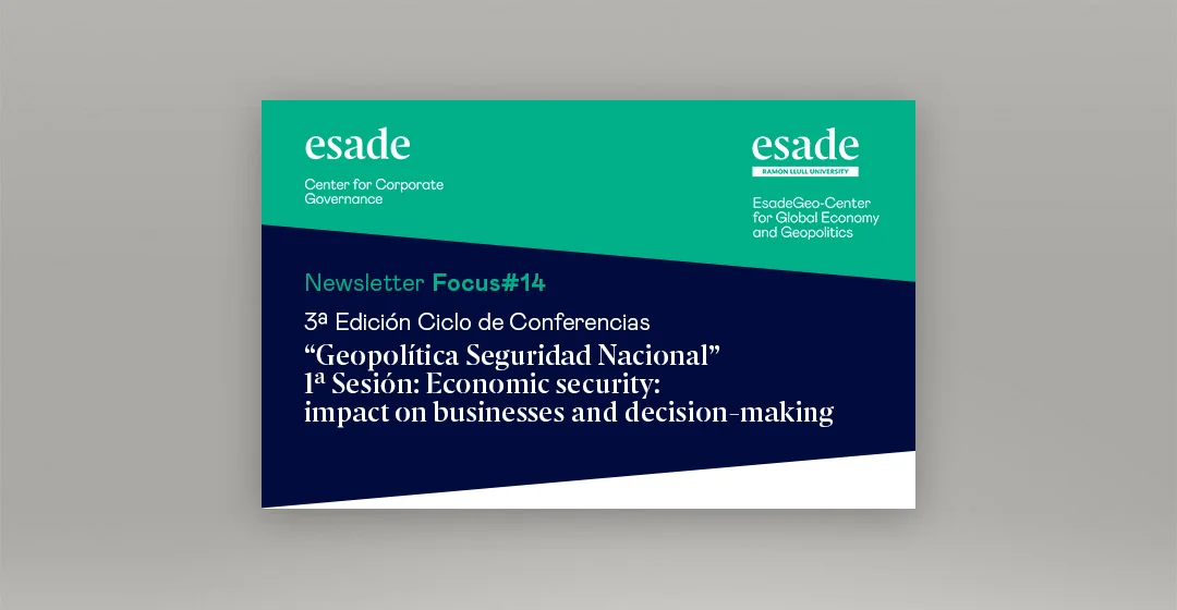 3ª Edición Ciclo de Conferencias: "Geopolítica Seguridad Nacional"