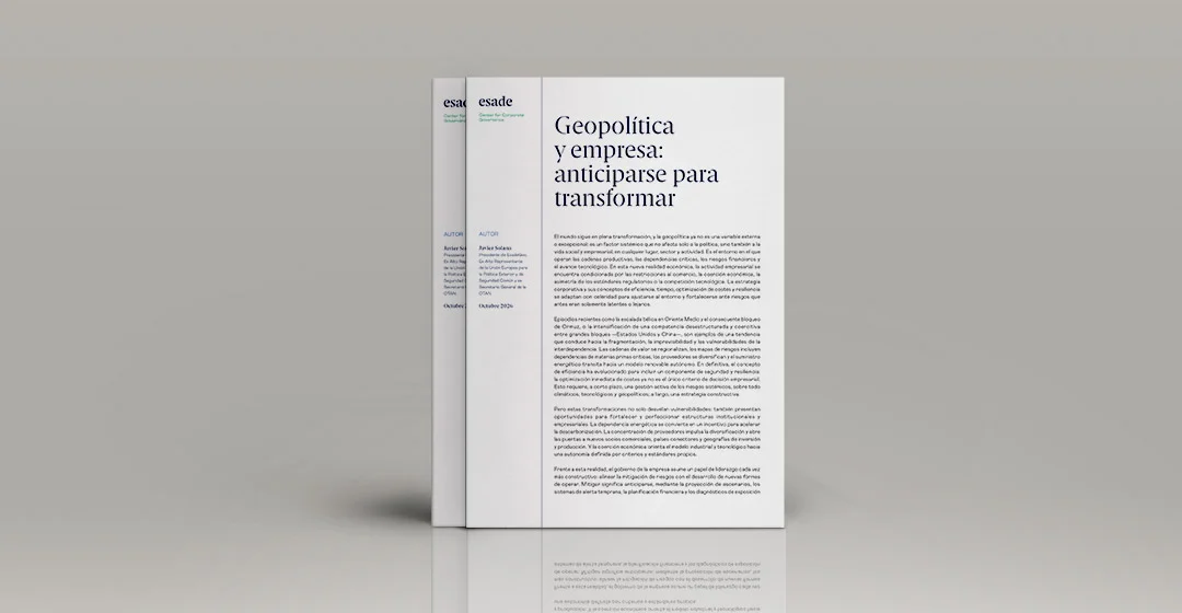 Geopolítica y empresa: anticiparse para transformar