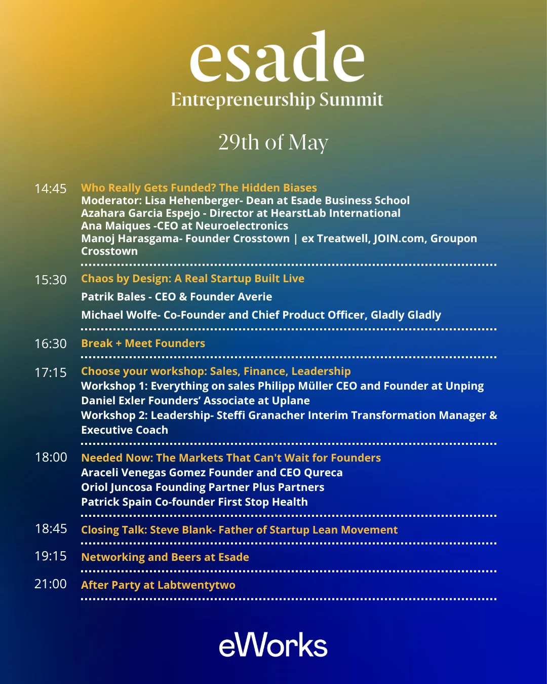 Agenda Day 3