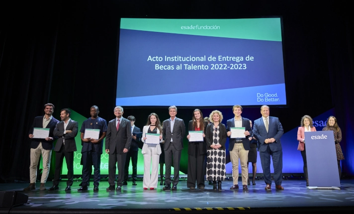Esade bolsters commitment to talent with €4.6m of scholarships - Esade